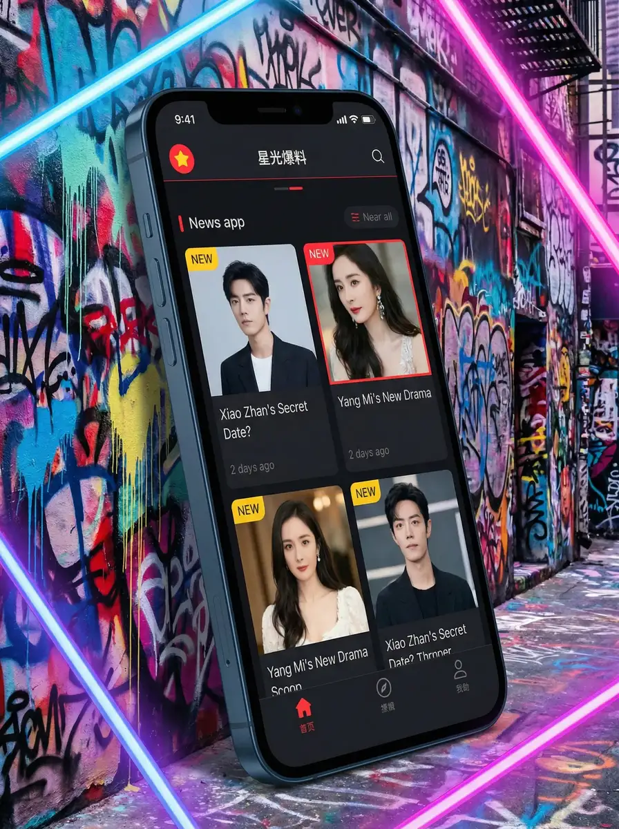apolloston 萝莉 APP界面展示 - 掌上吃瓜神器